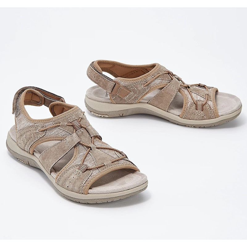 Sandales respirantes, antiderapantes et stylees pour femmes - Chaussure Ideale