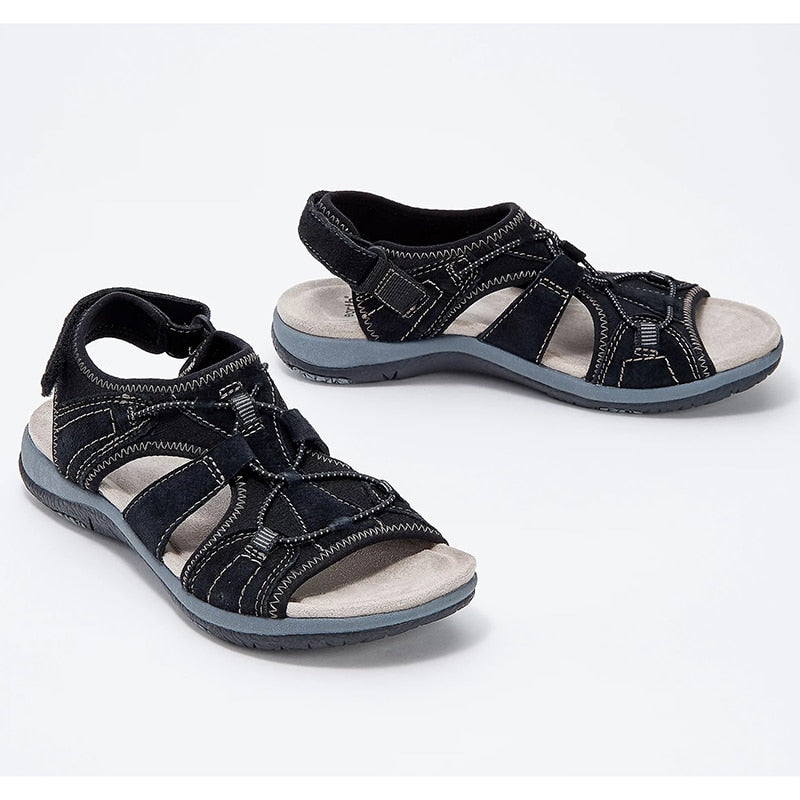 Sandales respirantes, antiderapantes et stylees pour femmes - Chaussure Ideale