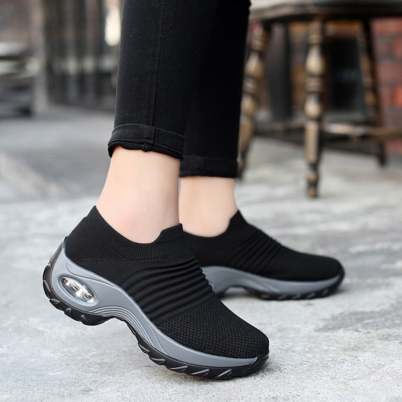 Chaussures antiderapantes sport pour femmes - Chaussure Ideale